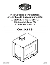 Osburn Inspire 2000 OA10243 Installation Instructions Manual