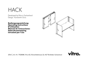 VITRA HACK Operating Instructions Manual