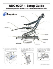 Aseptico ADC-02CF Setup Manual