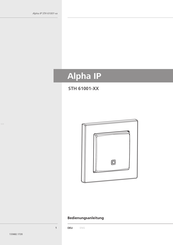 Alpha IP STH 61001 Series Instruction Manual