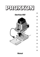 Proxxon MOF Manual