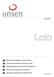 onsen Loto Assembling Handbook And Technical Sheet