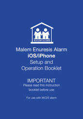 Malem MO25 Setup And Operation Booklet