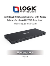 Logic AV Products LG-HMS4x2-H User Manual