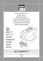 LAVAZZA LB COMPACT Instructions Manual