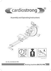 CARDIOSTRONG Baltic Pro Assembly And Operating Instructions Manual