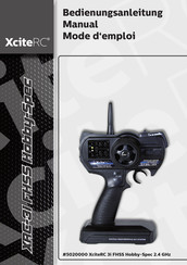 XciteRC XRC-3i FHSS Hobby-Spec Manual