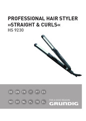 Grundig STRAIGHT & CURLS HS 9230 Instruction Manual