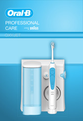 Braun Oral-B ProfessionalCare OxyJet Manual