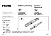 Festo DGPL-12-B Operating Instructions Manual