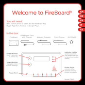 FireBoard FBX11 Manual Booklet