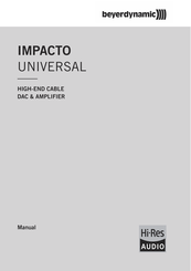 Beyerdynamic IMPACTO UNIVERSAL Manual