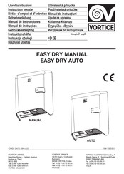 Vortice EASY DRY MANUAL Instruction Booklet