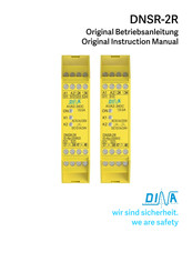 DINA DNSR-2R Original Instruction Manual