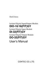 Contec F&eIT Series User Manual