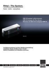 Rittal 7030.140 Installation Manual And Short User's Manual
