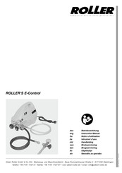 Roller E-Control Instruction Manual