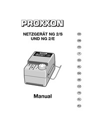 Proxxon NG 2/S Translation Of The Original Operating Instructions