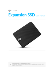 Seagate Expansion SSD User Manual