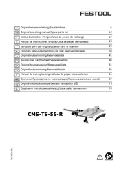 Festool CMS-TS-55-R Original Operating Manual/Spare Parts List
