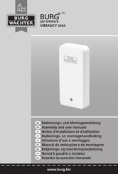 Burg Wächter Burg Protect Vibrancy 2020 Assembly And User's Manual