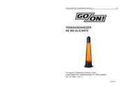 GO/ON! Ns 900 Alicante Original Instruction Manual
