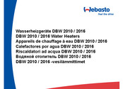 Webasto DBW 2016 Operating And Servicing Manual