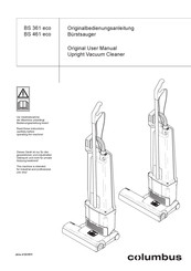 Columbus BS 461 eco Original User Manual