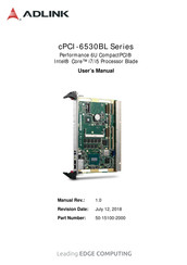 ADLINK Technology cPCI-6530BL Series User Manual