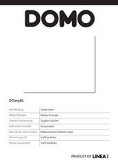 Linea DOMO DO705BL Instruction Booklet