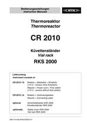 wtw RKS 2000 Instruction Manuals