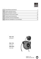 Schneider Airsystems SLA 8 A Original Operating Manual