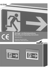 COOPER Safety CEAG 1903 LED CG-S Mounting And Operating Instructions