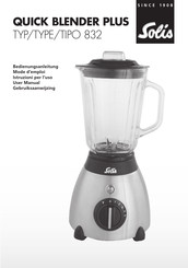 SOLIS Quick Blender Plus User Manual