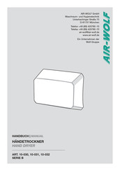 AIR-WOLF 10-032 Manual