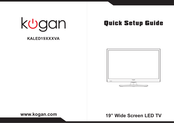 Kogan Kaled19 series Quick Start Manual
