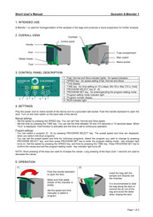 Corning Gosselin S-Blender 1 Short User Manual
