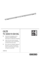 GEZE TS 5000 R-ISM BG Manual