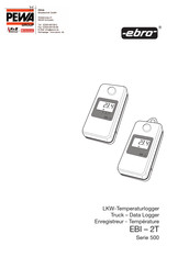 PEWA ebro EBI-2T 500 Series User Manual