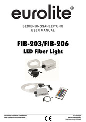 EuroLite FIB-203 User Manual