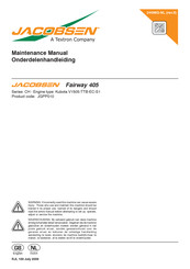 Jacobsen Fairway 405 Series Maintenance Manual