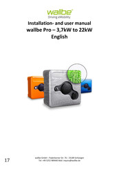 Wallbe Pro 22kW Installation And User Manual