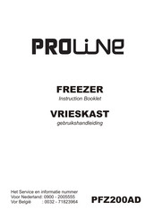 ProWine PFZ200AD Instruction Booklet