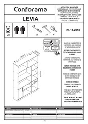 CONFORAMA LEVIA Assembling Instructions
