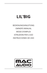 MAC Audio LiL'BiG Owner's Manual