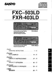 Sanyo FXC-503LD Operating Instructions Manual