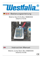 Westfalia 87 34 90 Instruction Manual