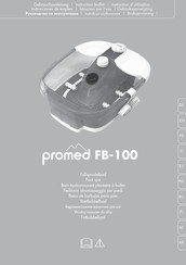 ProMed FB-100 Instruction Leaflet