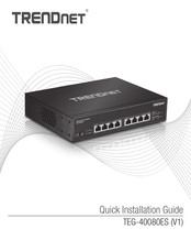 TRENDnet TEG-40080ES Quick Installation Manual