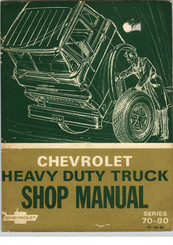 Chevrolet JV-70 1969 Shop Manual